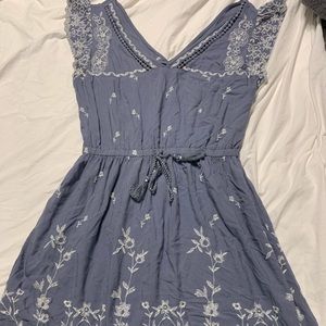 Blue dress